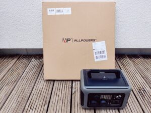 ALLPOWERS SP-027 Solarpanel verpackt mit Powerstation