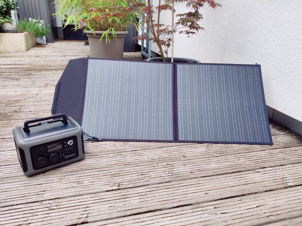 ALLPOWERS R600 Powerstation mit Solarpanel