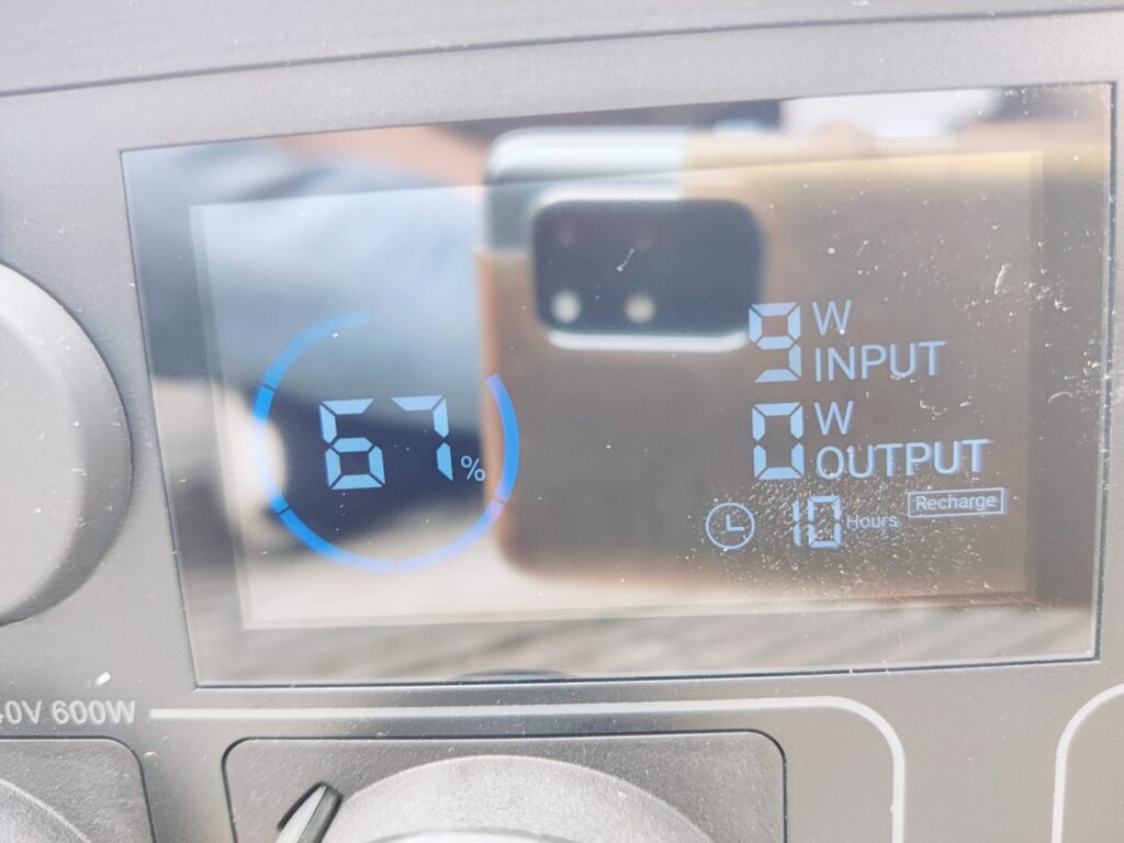 ALLPOWERS R600 Powerstation Solarladeleistung im Test