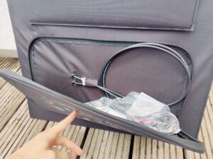 ALLPOWERS SP-027 Solarpanel mit Zubehör