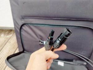 ALLPOWERS SP-027 Solarpanel Anschlüsse