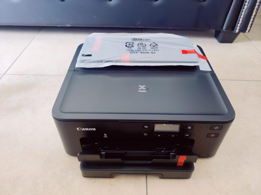 Canon PIXMA TS705a Tintenstrahldrucker ausgepackt