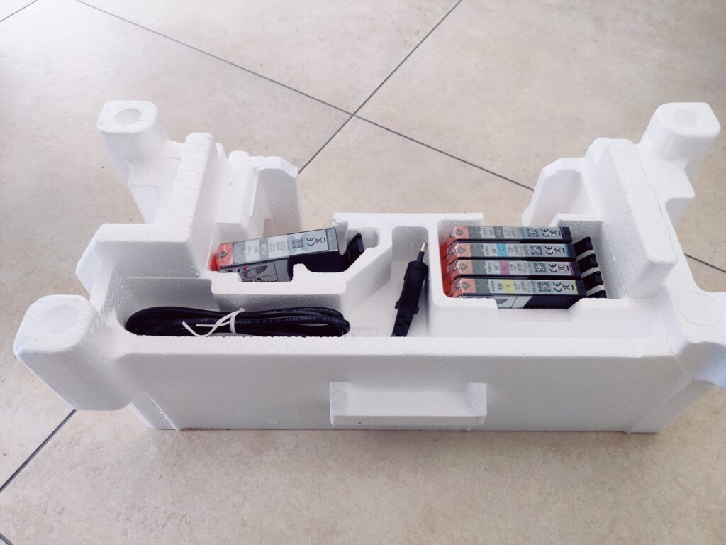 Canon PIXMA TS705a Tintenstrahldrucker Zubehör in Styropor