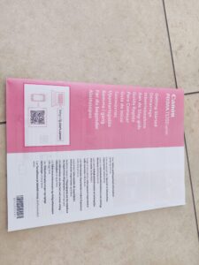 Canon PIXMA TS705a Tintenstrahldrucker Inbetriebnahme