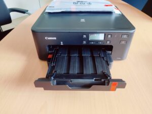 Canon PIXMA TS705a Tintenstrahldrucker Papierausgabe