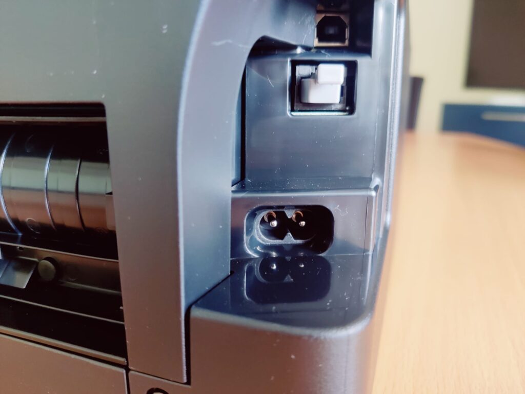 Canon PIXMA TS705a Tintenstrahldrucker Anschlüsse