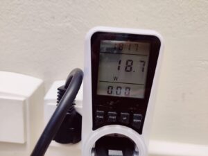 Canon PIXMA TS705a Tintenstrahldrucker Stromverbrauch im Betrieb