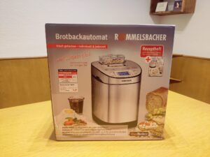 Rommelsbacher BA 550 Brotbackautomat Verpackung