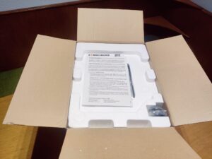 Rommelsbacher BA 550 Brotbackautomat Verpackung offen