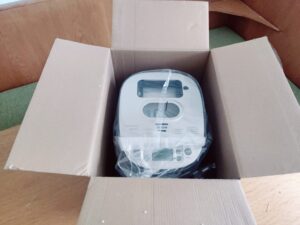 Rommelsbacher BA 550 Brotbackautomat in Verpackung