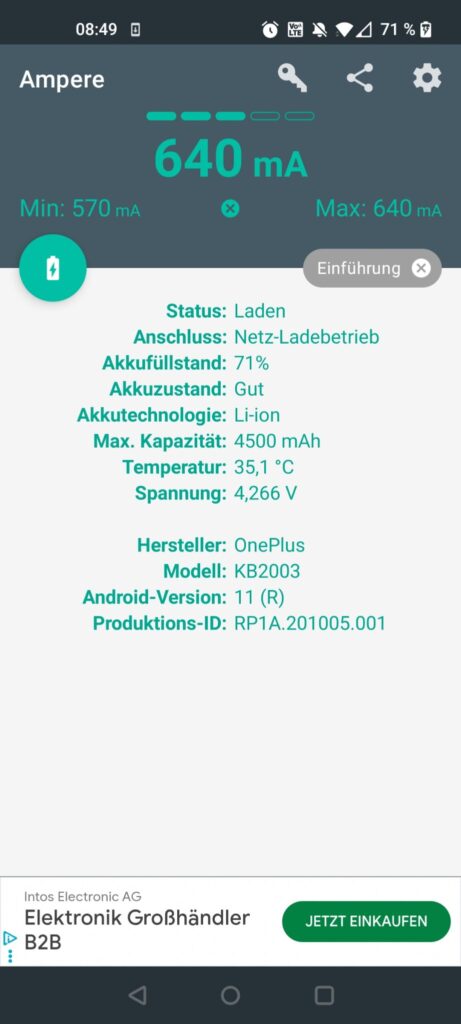 Varta 57978 Powerbank Ladestrom Output 1