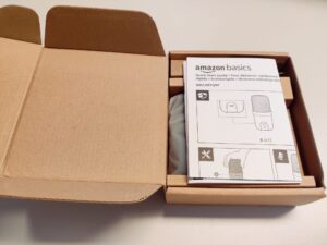 Amazon Basics AMZ-S6524A Mikrofon Verpackung offen
