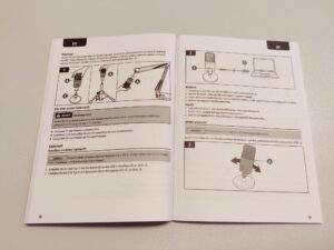 Amazon Basics AMZ-S6524A Mikrofon Bedienungsanleitung innen