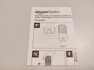 Amazon Basics AMZ-S6524A Mikrofon Schnellstartanleitung