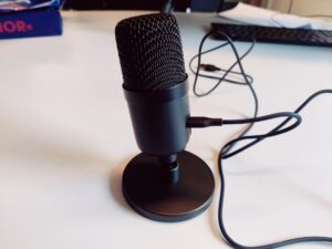 Amazon Basics AMZ-S6524A Mikrofon mit USB-Kabel