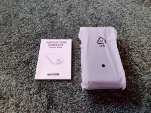 Jiga PC5 Powerbank mit Anleitung