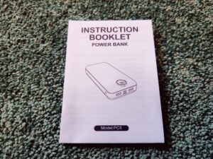 Jiga PC5 Powerbank Bedienungsanleitung