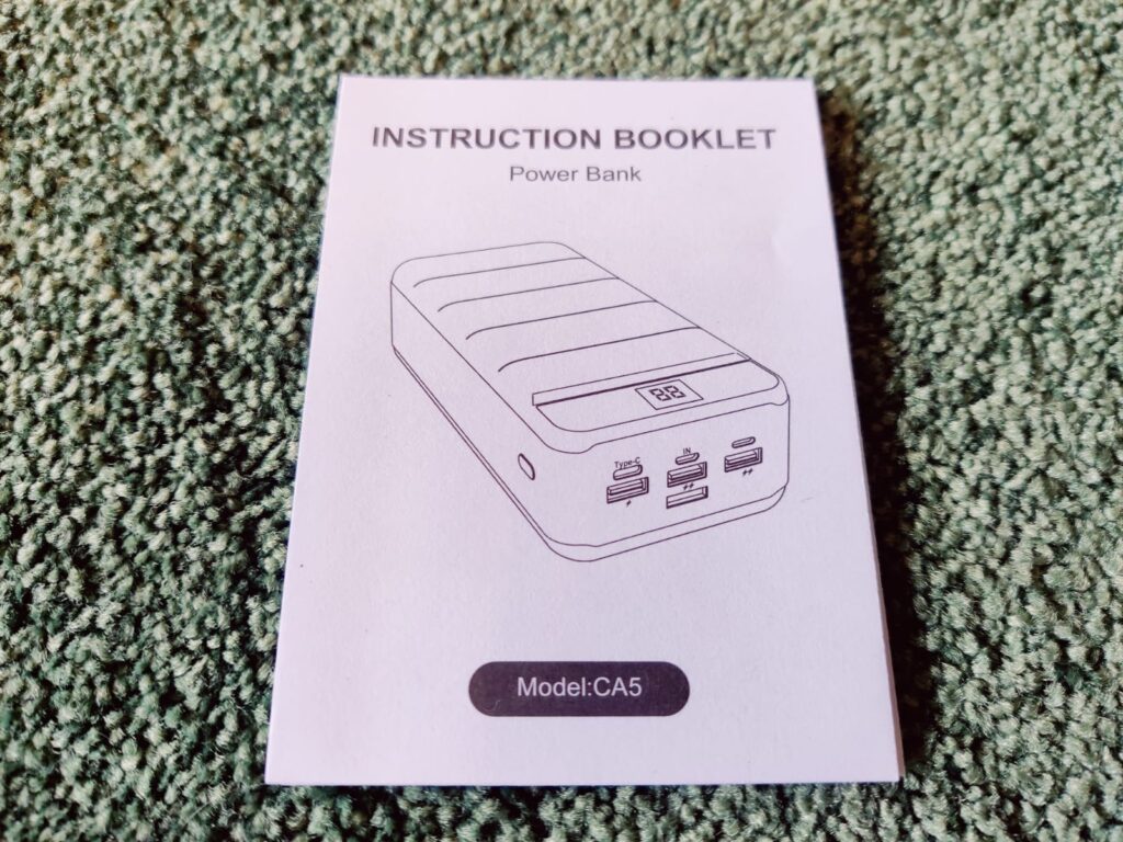 PdBest CA5-6 Powerbank Bedienungsanleitung