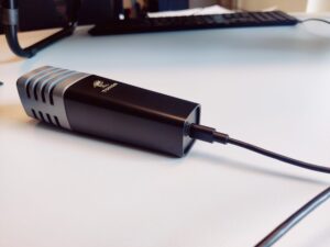 Tonor TC30 Mikrofon angeschlossen
