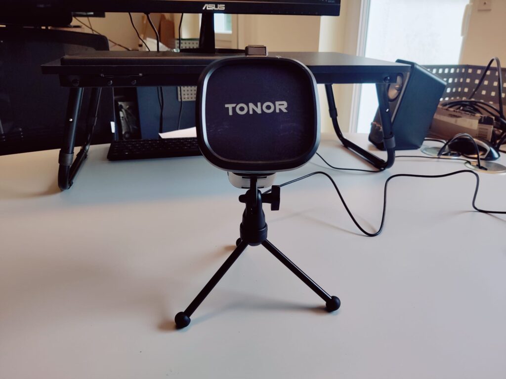Tonor TC30 Mikrofon im Betrieb