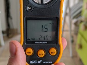 Windstärke des Brandson Ventilators (2)