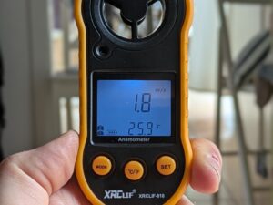 Windstärke des Rowenta VU2731 Turbo Silence Extreme+ Ventilators