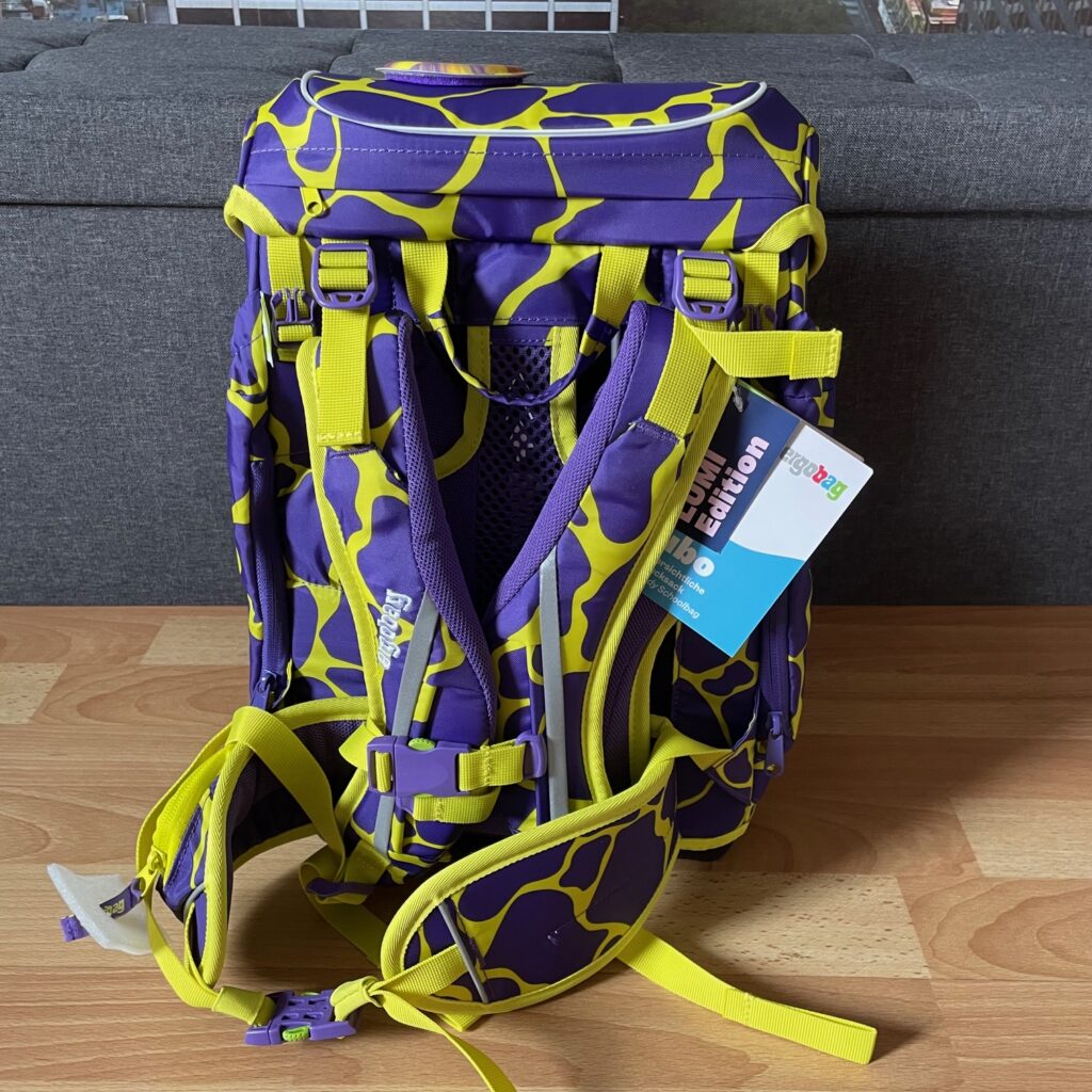 ergobag cubo Schulranzen von hinten