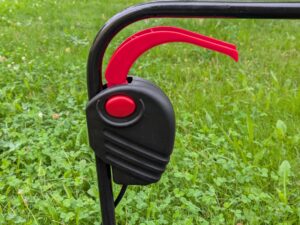 Abzug des Bosch EasyMower 18V-32-200 Akku-Rasenmähers (2)