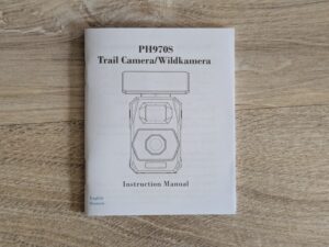 Anleitung der Maxdone PH970S Wildkamera
