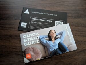 Anleitungen des JBL Authentics 200 Smart Home Bluetooth-Lautsprechers