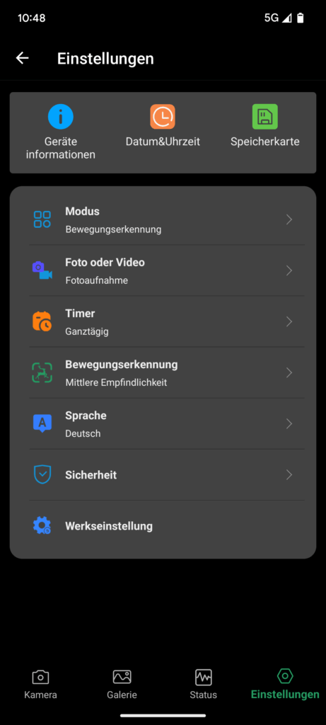 App der DEATTI DET T4 Wildkamera (5)