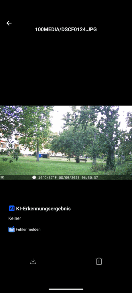 App der Maxdone PH970S Wildkamera (10)