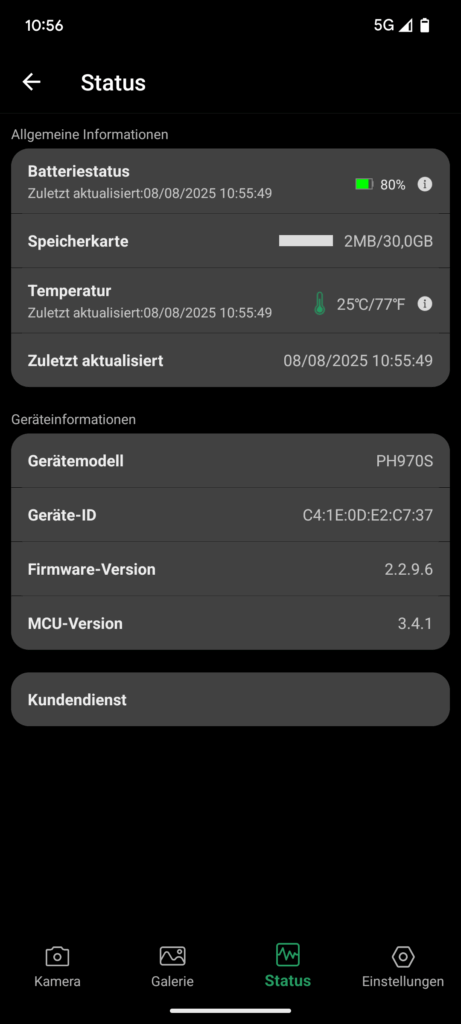 App der Maxdone PH970S Wildkamera (3)