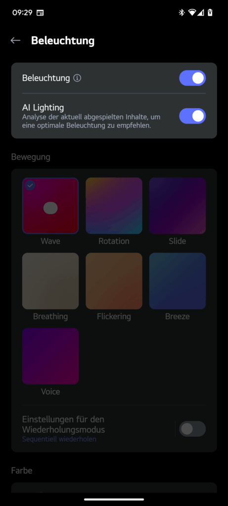 App des LG xboom Grab by will.i.am Bluetooth-Lautsprechers (5)