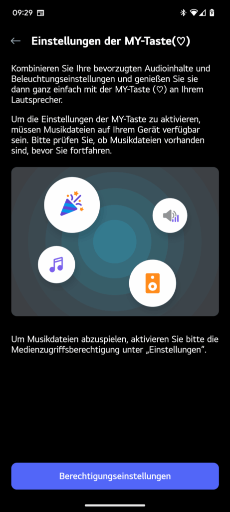 App des LG xboom Grab by will.i.am Bluetooth-Lautsprechers (6)