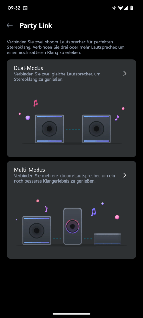 App des LG xboom Grab by will.i.am Bluetooth-Lautsprechers (7)