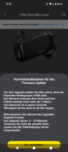 App des Tribit StormBox Lava Bluetooth-Lautsprechers (3)
