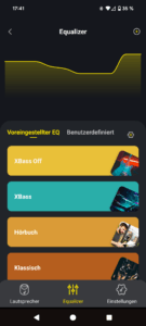 App des Tribit StormBox Lava Bluetooth-Lautsprechers (6)