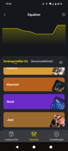 App des Tribit StormBox Lava Bluetooth-Lautsprechers (7)