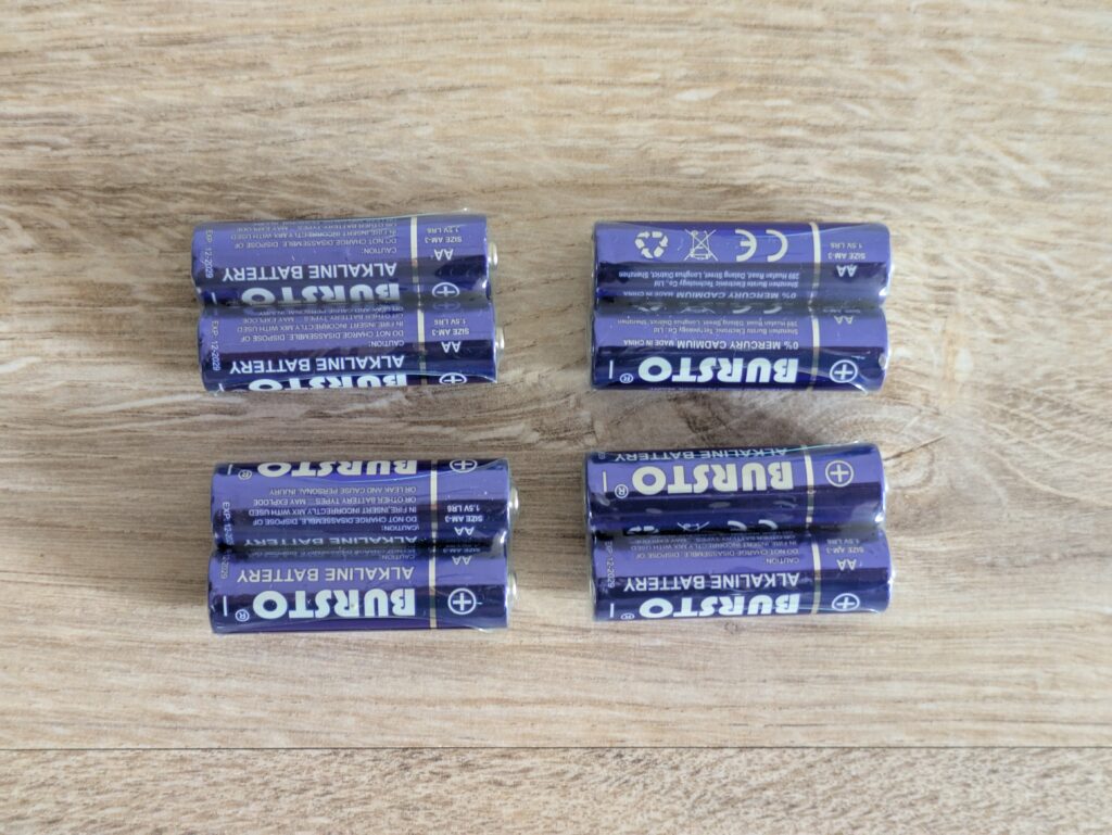 Batterien der DEATTI DET T4 Wildkamera