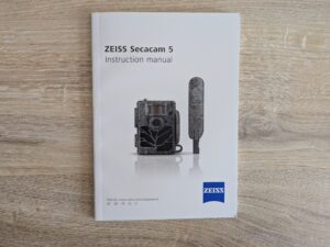 Bedienungsanleitung der Zeiss Secacam 5 Wildkamera