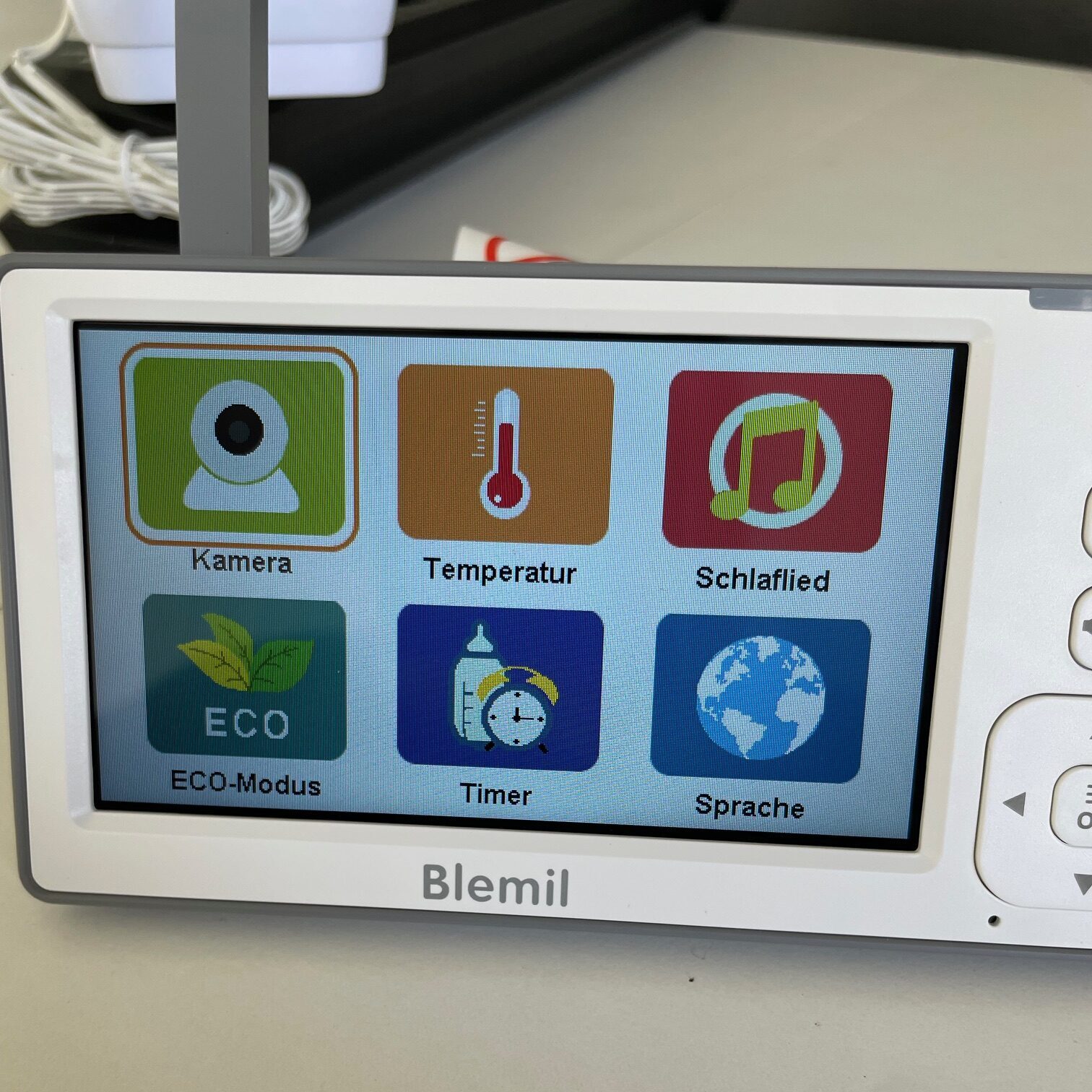 Blemil BL9046 Babyphone Menü