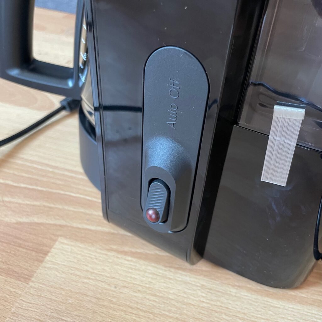Bosch MyMoment Kaffeemaschine Schalter