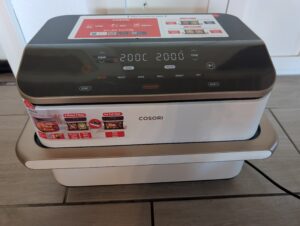 COSORI DualBlaze TwinFry Heißluftfritteuse Ansicht frontal