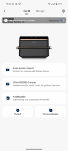 COSORI DualBlaze TwinFry Heißluftfritteuse App1