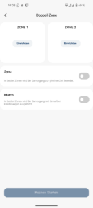 COSORI DualBlaze TwinFry Heißluftfritteuse App3