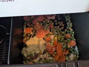 COSORI DualBlaze TwinFry Heißluftfritteuse Gemüse
