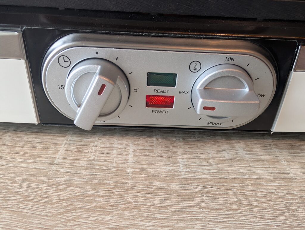 DOMO DO9280W Waffeleisen Betriebsleuchte