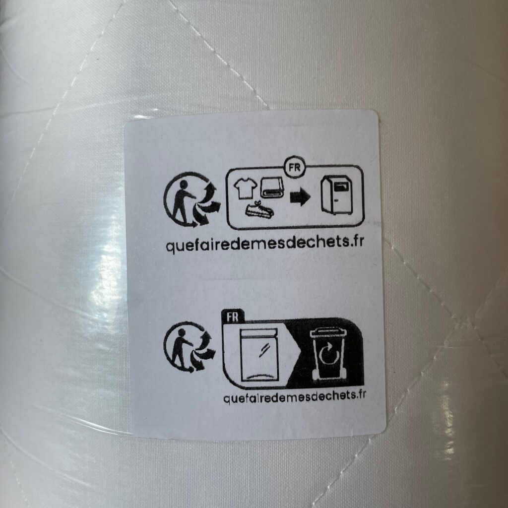 ZOLLNER Hotel Quality Kissen Recyclinghinweise