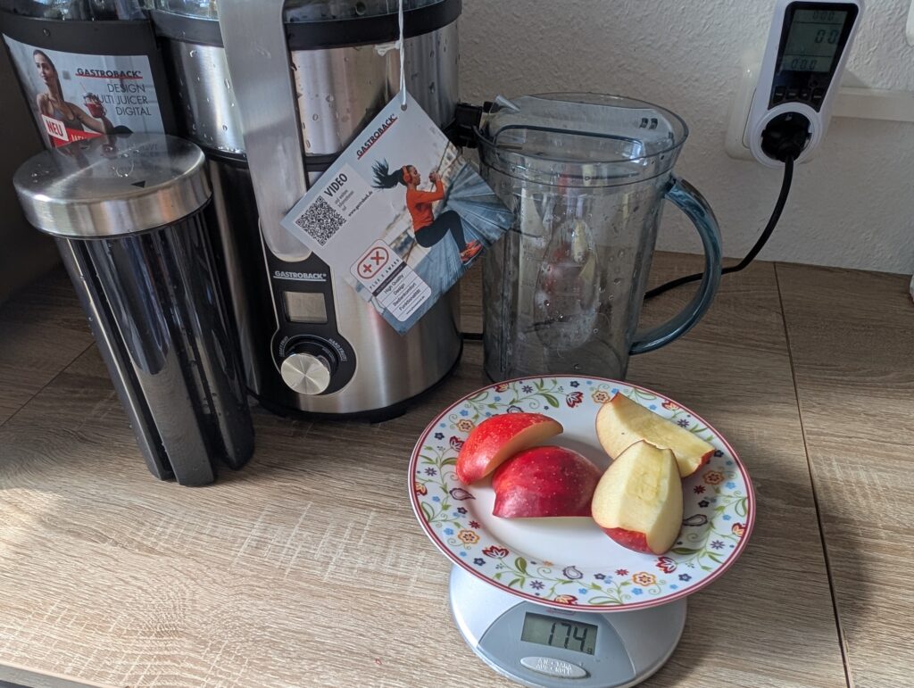 Gastroback Design Multi Juicer Digital Entsafter Apfel